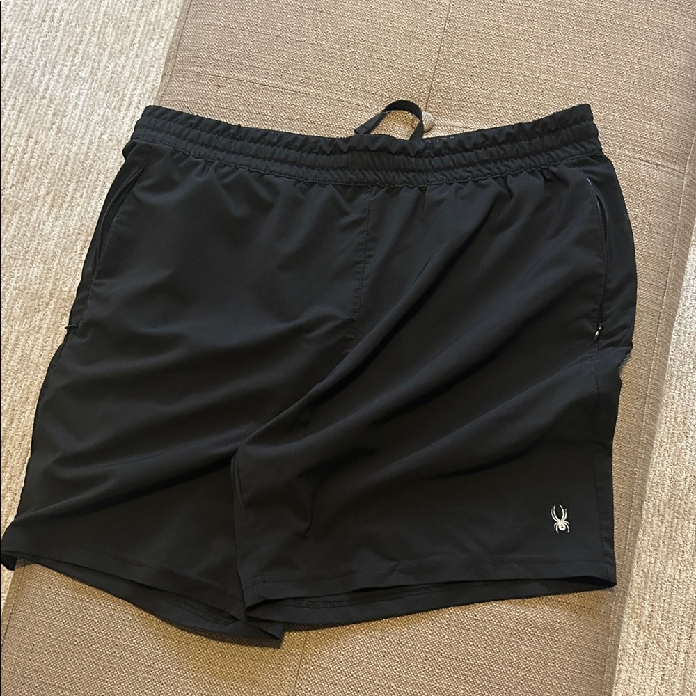 Spyder Men's Dark Athletic Shorts